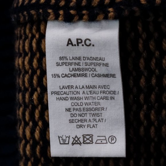 A.P.C. Knit Lambswool Crewneck Sweater - Picture 7 of 8